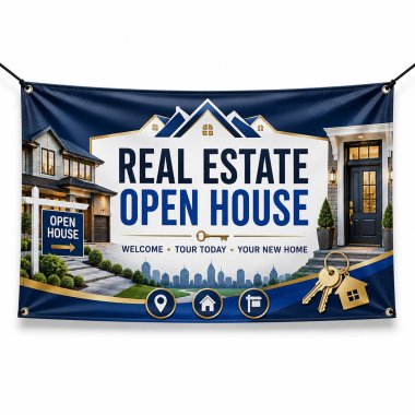 Real Estate Open House Banners