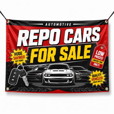 Repo Cars For Sale Banners