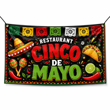 Restaurant Cinco De Mayo Banners