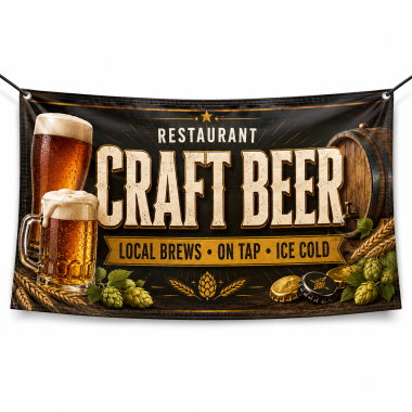 Restaurant Craft Beer Banners