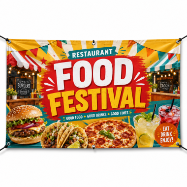 Restaurant Food Festival Banners
