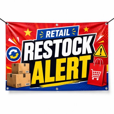 Restock Alert Banners