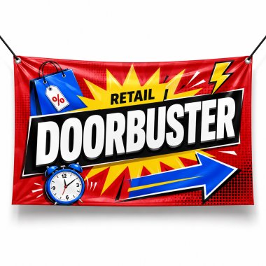 Retail Doorbuster Banners