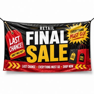 Retail Final Sale Banners