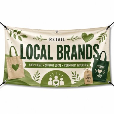 Retail Local Brands Banners