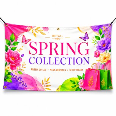 Retail Spring Collection Banners