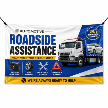 Roadside Assistance Banners