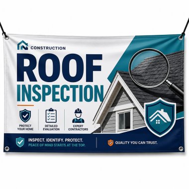 Roof Inspection Banners