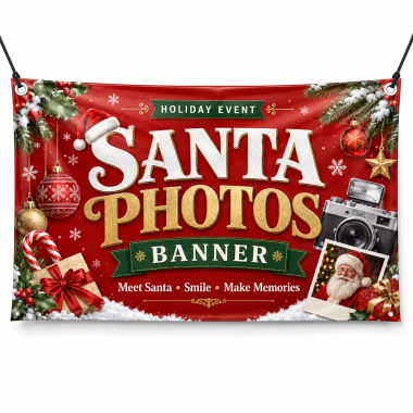 Santa Photos Banners
