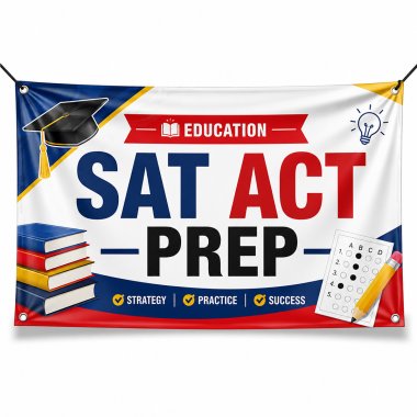 SAT ACT Prep Banners