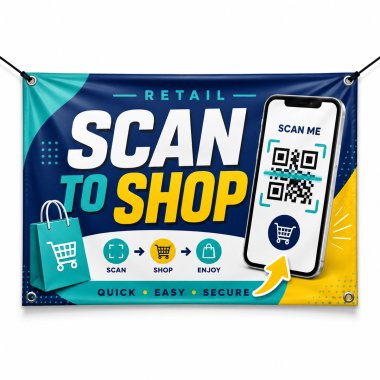 Scan To Shop Banners