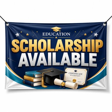 Scholarship Available Banners