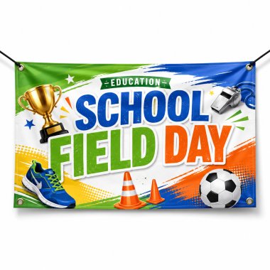 School Field Day Banners