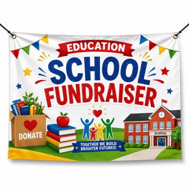 School Fundraiser Banners