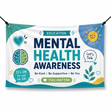School Mental Health Awareness Banners