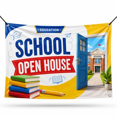 School Open House Banners