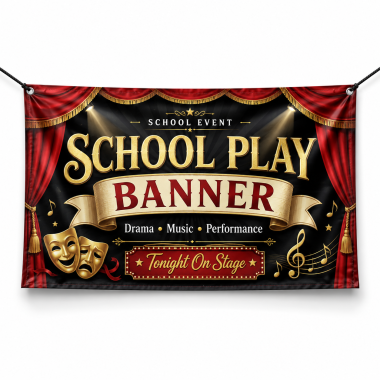 School Play Banners