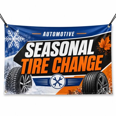 Seasonal Tire Change Banners