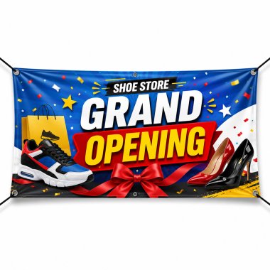 Shoe Store Grand Opening Banners