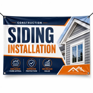 Siding Installation Banners
