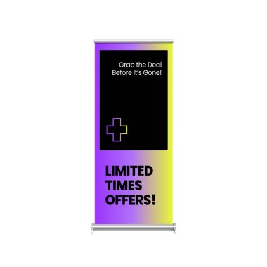 Silverstep 24 Inch Retractable Banner Stand