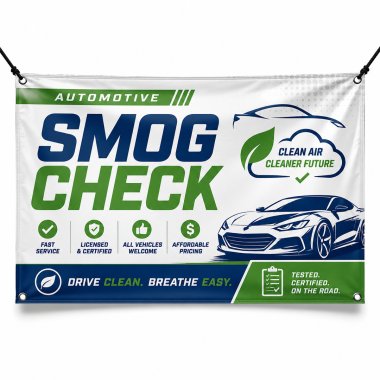 Smog Check Banners