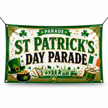 St Patrick's Day Parade Banners