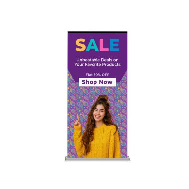 Steppy Retractable Banner Stands