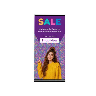 Steppy Retractable Banner Stands