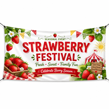 Strawberry Festival Banners