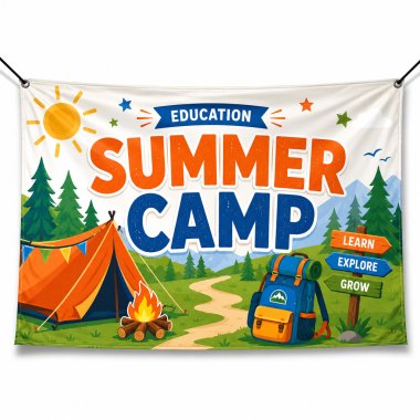 Summer Camp Banners