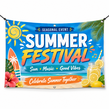 Summer Festival Banners