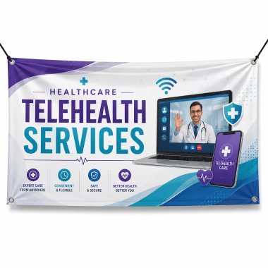 Telehealth Services Banners
