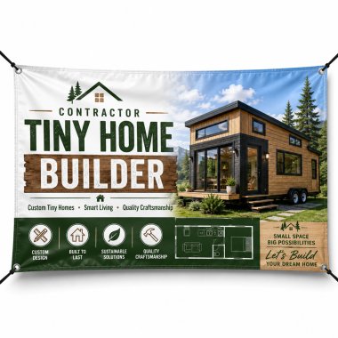Tiny Home Builder Banners