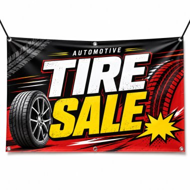 Tire Sale Banners