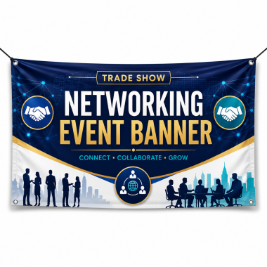 Trade Show Networking Event Banners