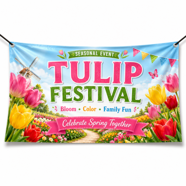 Tulip Festival Banners
