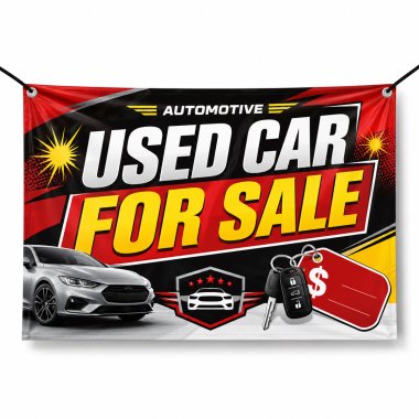 Used Car For Sale Banners