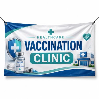 Vaccination Clinic Banners
