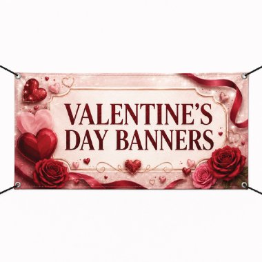 Valentine's Day Banners