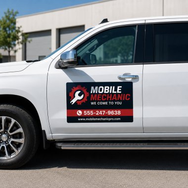 Vehicle Magnetic Signs