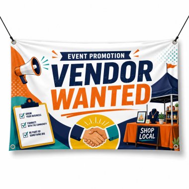 Vendor Wanted Banners