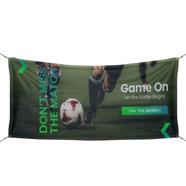 Vinyl Mesh Fence Banners