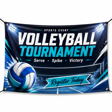Volleyball Tournament Banners
