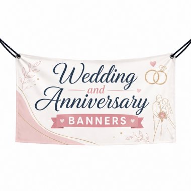 Wedding and Anniversary Banners