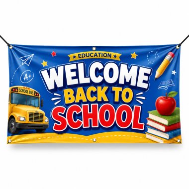 Welcome Back To School Banners