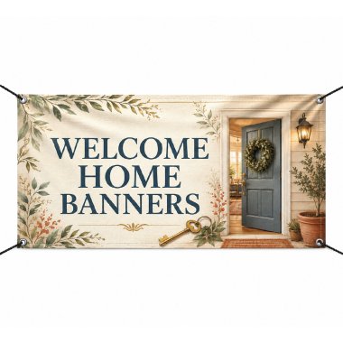 Welcome Home Banners