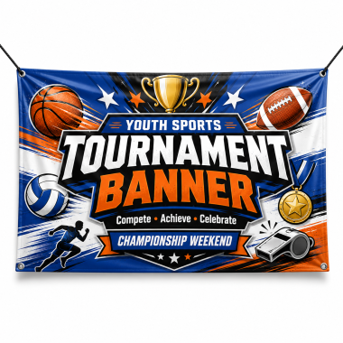 Youth Sports Tournament Banners