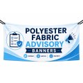 Polyester Fabric Advisory Banners