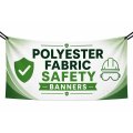 Polyester Fabric Safety Banners